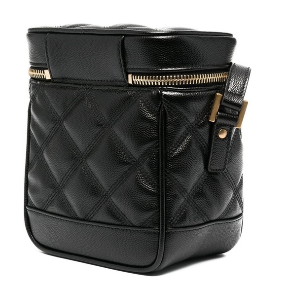 SAINT LAURENT QUILTED VANITY BAG - Picture 3 of 12